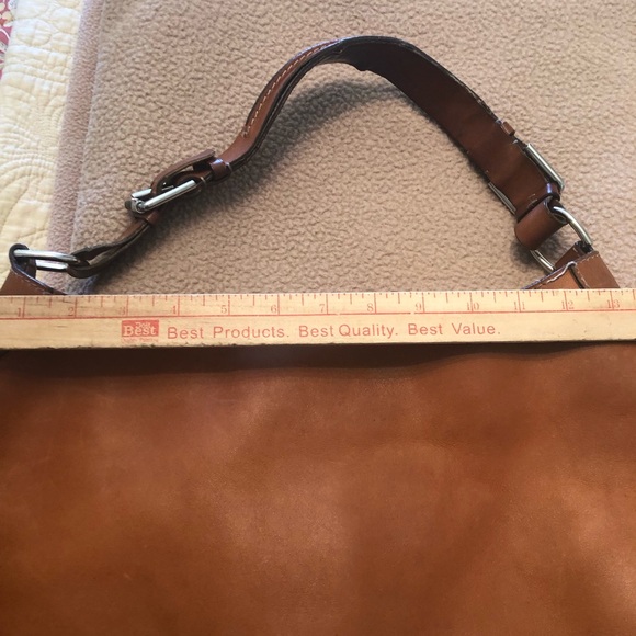 Ralph Lauren Women’s Leather Hobo Bag From The Made in Italy Collection - Picture 13 of 16